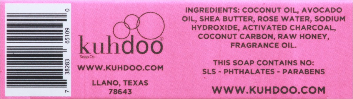 slide 2 of 9, Kuhdoo Natural Handcrafted Desert Rose Soap 4.5 oz, 4.5 oz