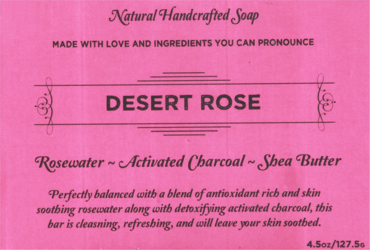 slide 4 of 9, Kuhdoo Natural Handcrafted Desert Rose Soap 4.5 oz, 4.5 oz