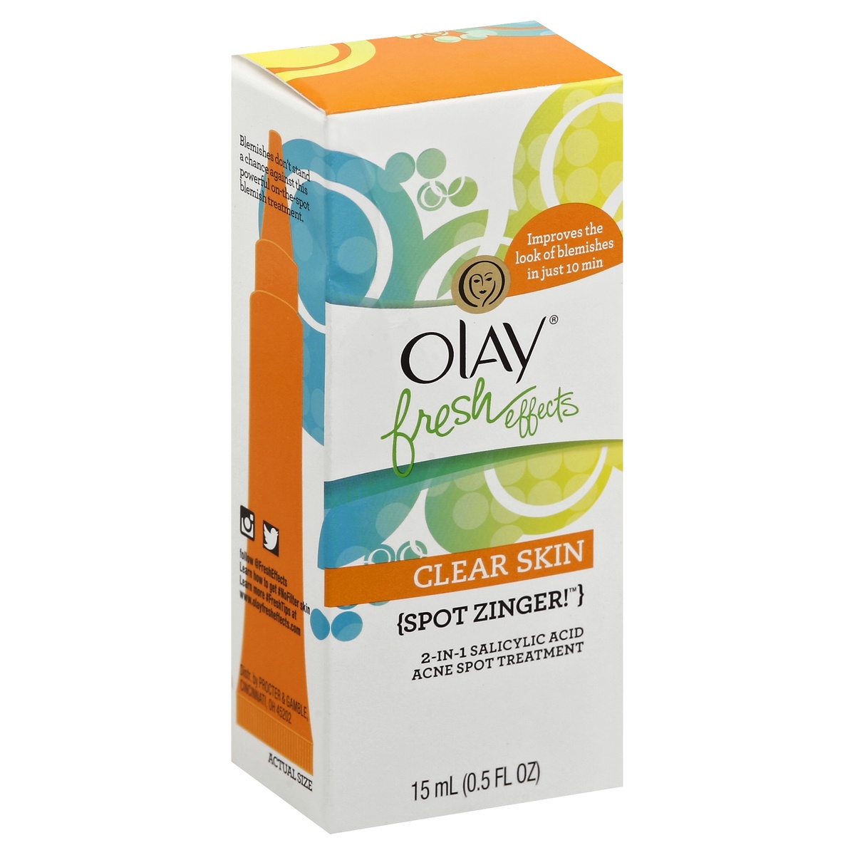 slide 1 of 1, Olay Acne Spot Treatment , 0.5 oz