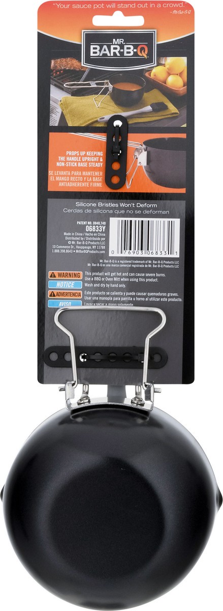 slide 6 of 9, Mr. Bar-B-Q Kickstand Sauce Pot & Baster 1 ea, 1 ct