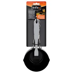 Mr. Bar-B-Q Kickstand Sauce Pot & Baster - 1 ea
