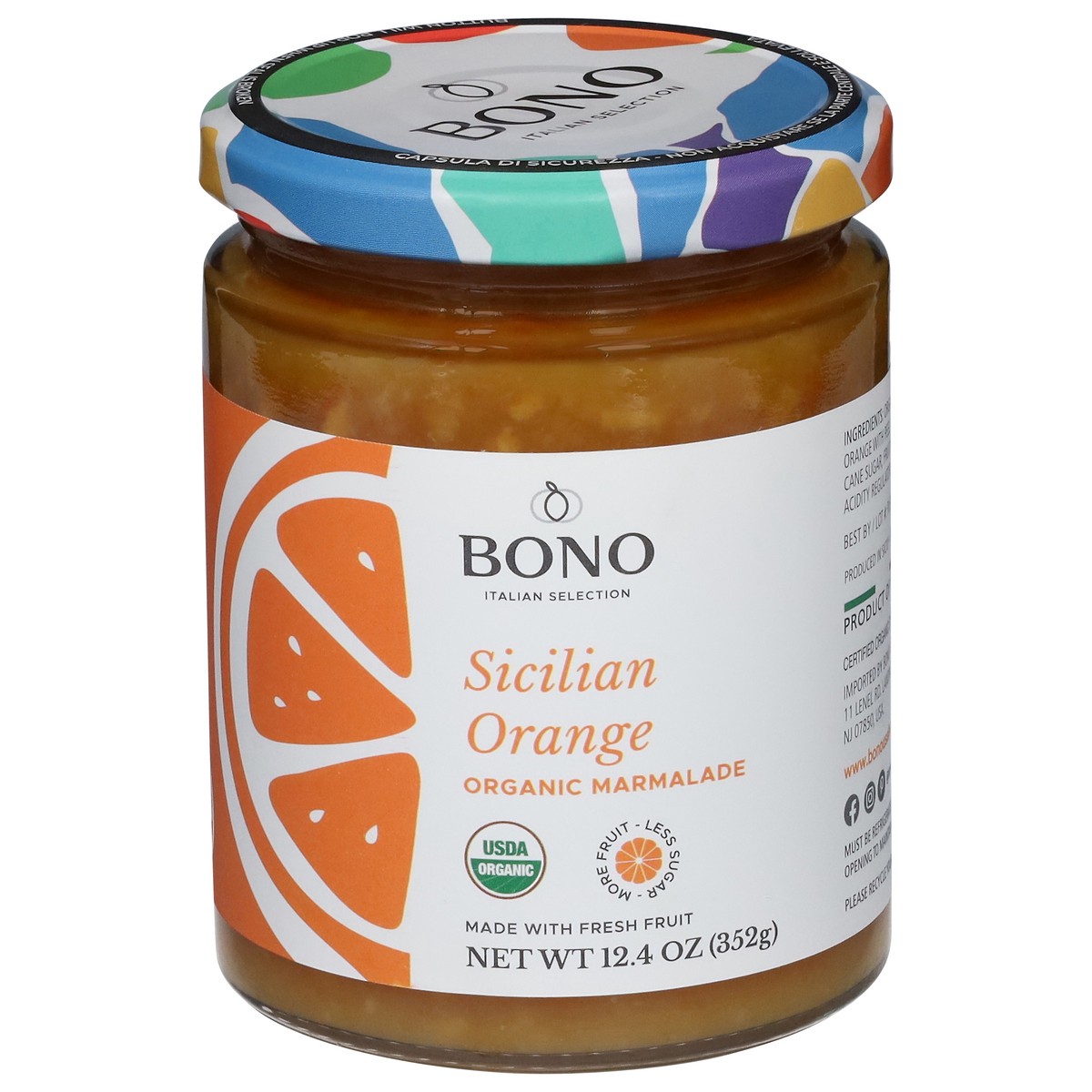 slide 1 of 13, Bono Organic Marmalade 12.4 oz, 12.4 oz