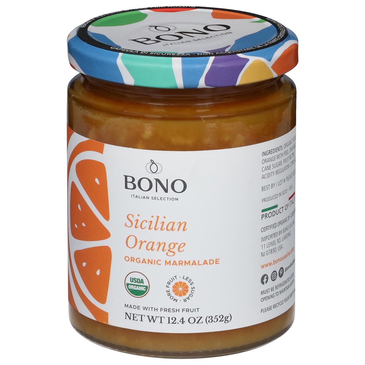 slide 10 of 13, Bono Organic Marmalade 12.4 oz, 12.4 oz