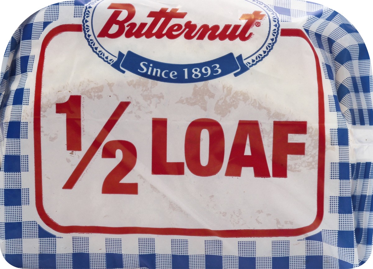 slide 1 of 5, Butternut 1/2 Loaf Enriched Bread 12 oz, 12 oz