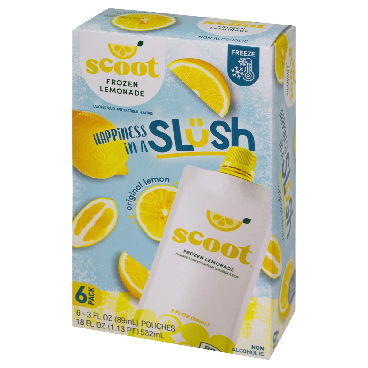 slide 8 of 11, Scoot Lemonade Pouches, 18 oz
