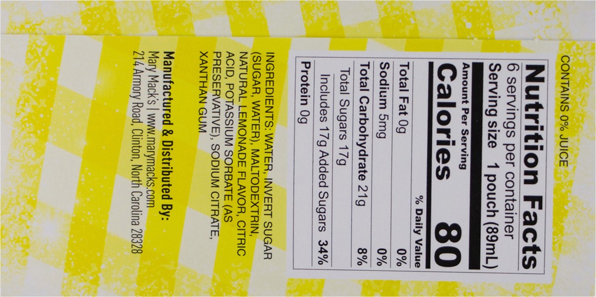 slide 11 of 11, Scoot Lemonade Pouches, 18 oz