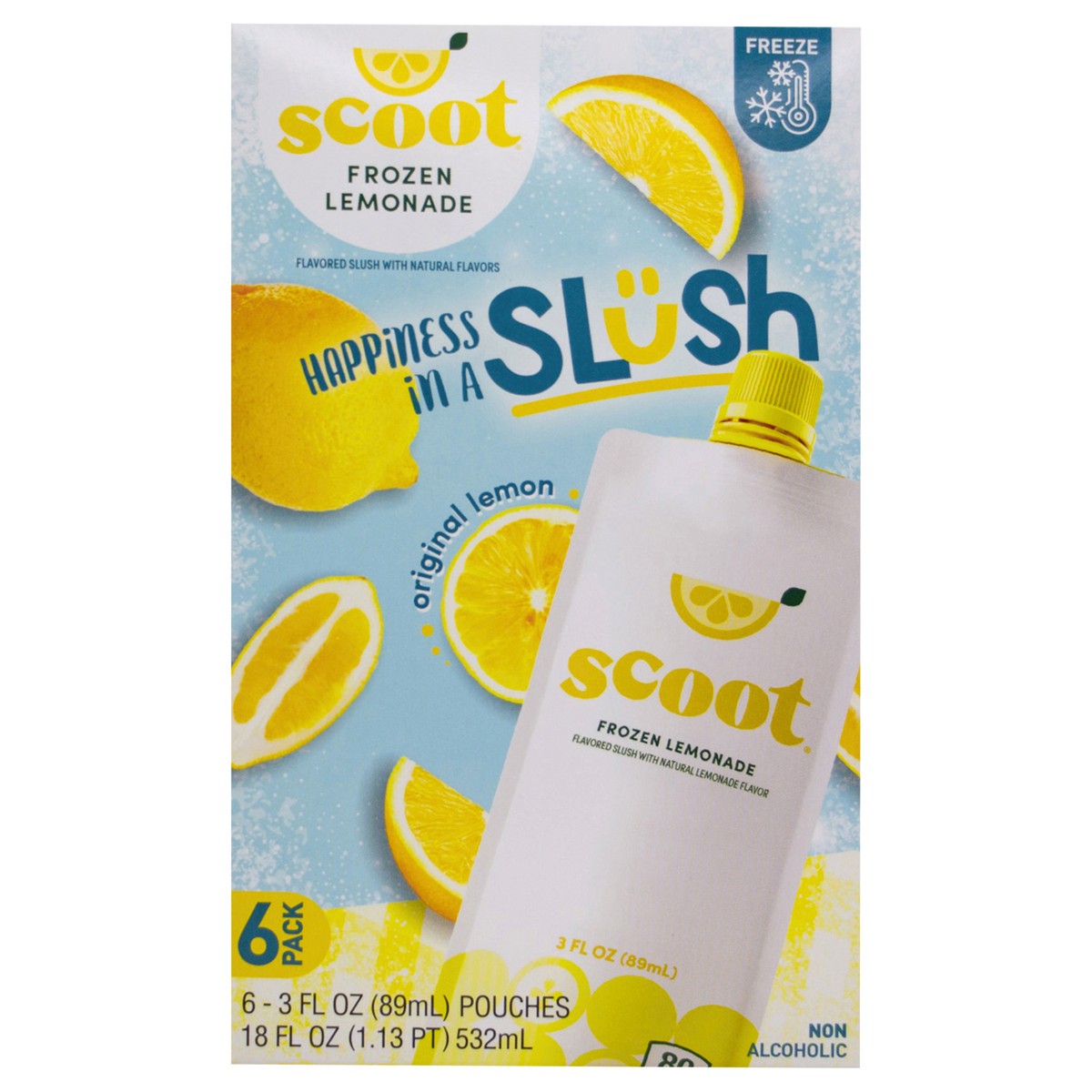 slide 5 of 11, Scoot Lemonade Pouches, 18 oz