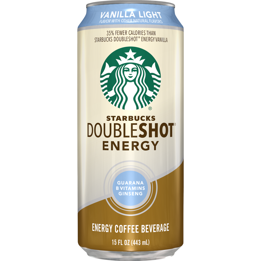 slide 1 of 1, Starbucks Doubleshot Vanilla Light Energy Coffee Drink - 15 fl oz, 15 fl oz