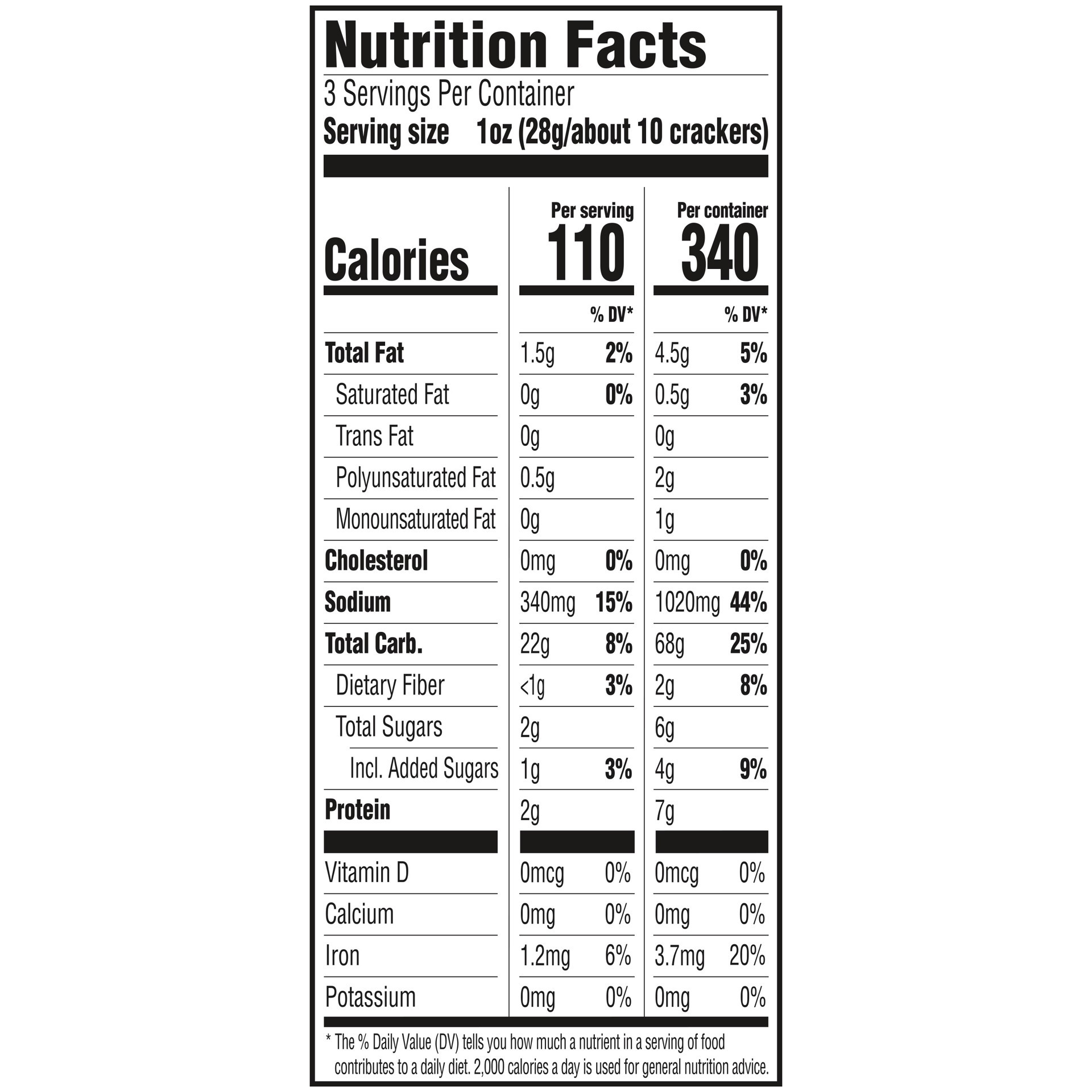 slide 2 of 5, Snack Factory Pretzel Crisps, Garlic Parmesan, On-the-Go Bag, 3 Oz, 3 oz