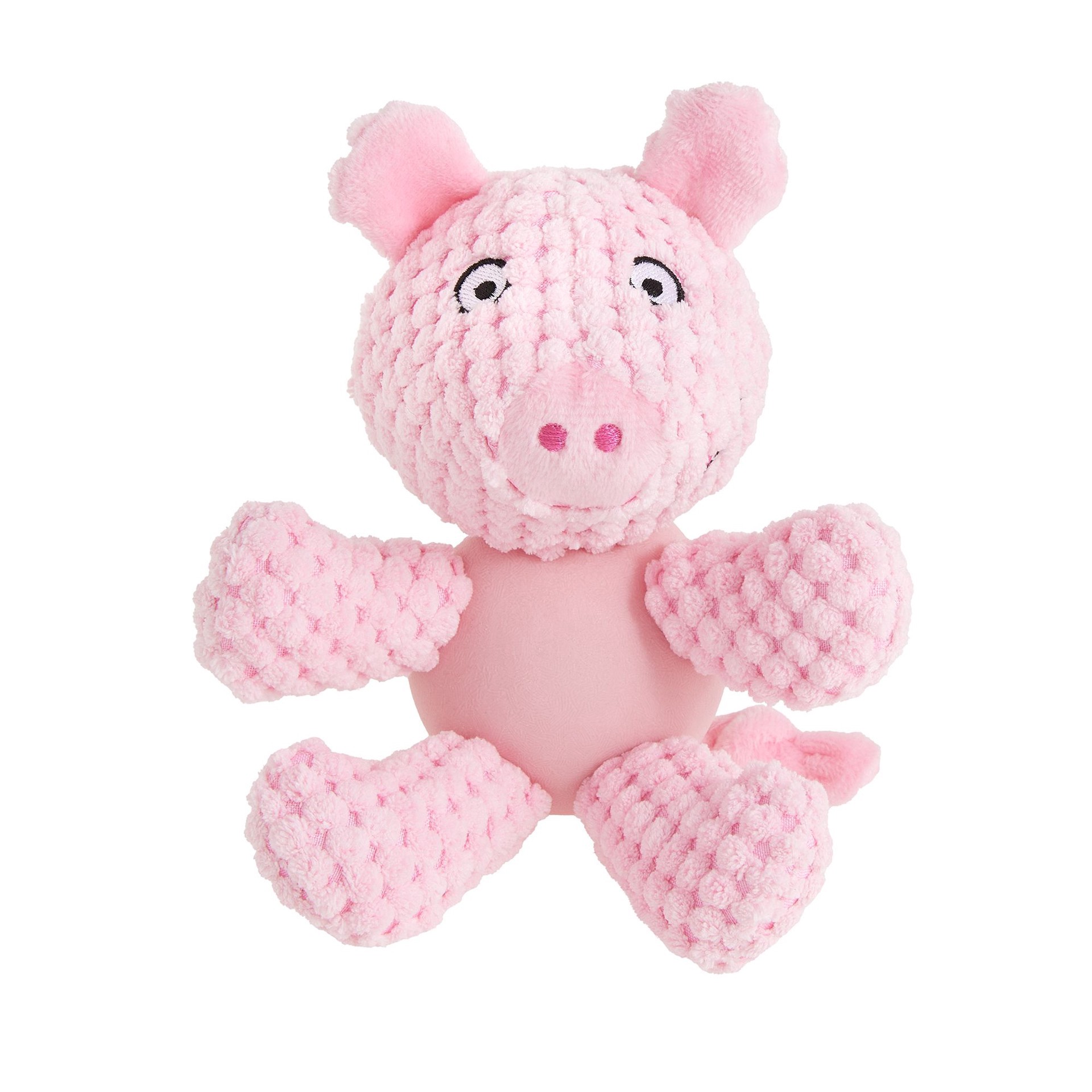 slide 1 of 1, Joyhound Belly Plush Pig Squeaky Dog Toy, SM