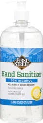 First Street Hand Sanitizer Lemon Zest