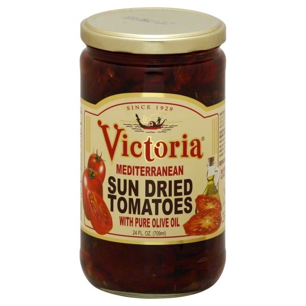 slide 1 of 1, Victoria Sun Dried Tomatoes, 24 fl oz