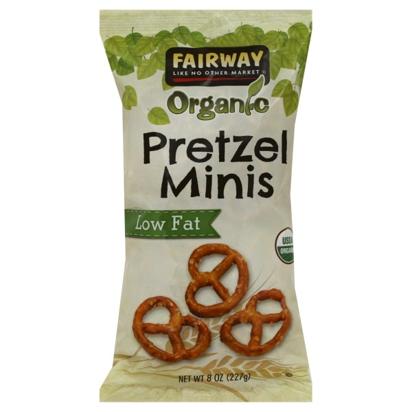 slide 1 of 1, Fairway Organic Pretzels Mini, 8 oz