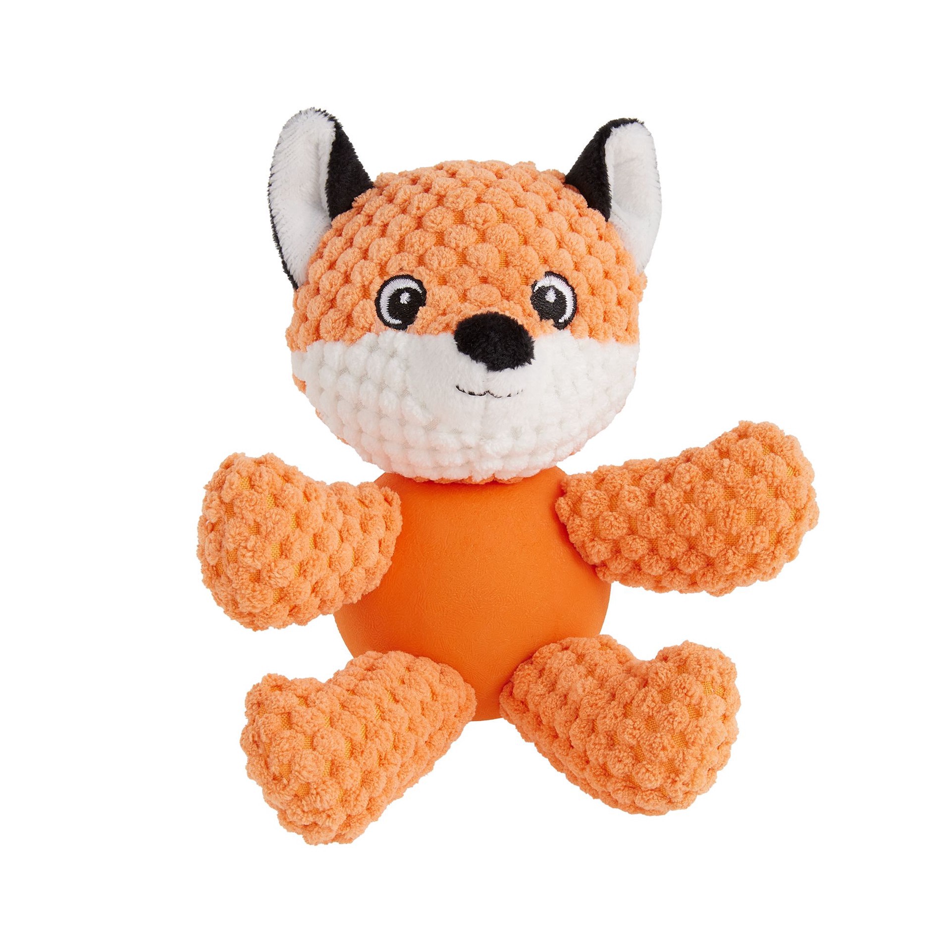 slide 1 of 1, Joyhound Belly Plush Fox Squeaky Dog Toy, SM