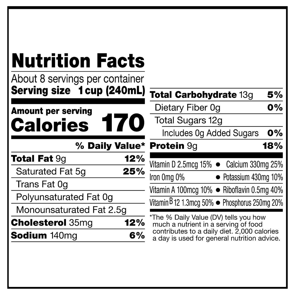 slide 9 of 12, Horizon Organic DHA Omega-3 Milk, DHA Milk, 64 FL OZ Half Gallon Carton, 1/2 gal