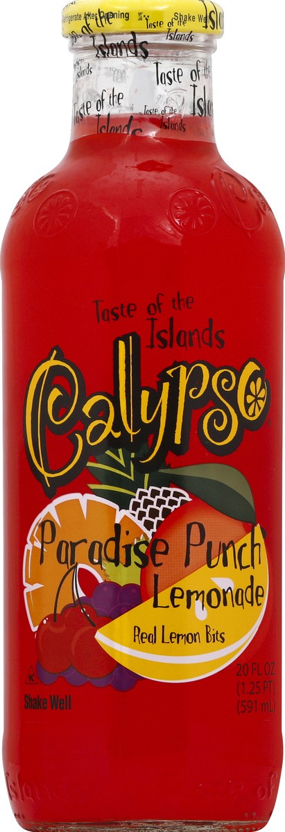 slide 1 of 4, Calypso Paradise Punch Lemonade Drink - 20 fl oz, 20 fl oz