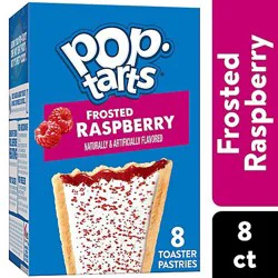 Pop-Tarts Toaster Pastries Frosted Raspberry Breakfast Foods - 13.5 oz