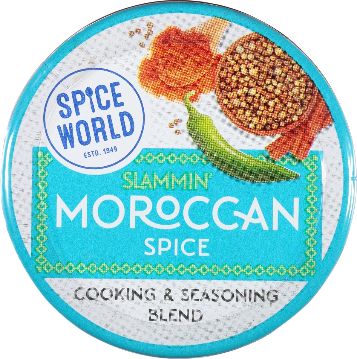 slide 6 of 11, Spice World Slammin' Moroccan Spice Cooking & Seasoning Blend 6.5 oz, 6.5 oz