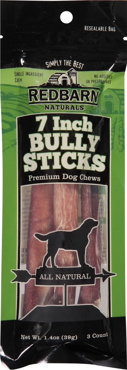 slide 7 of 10, Redbarn Red Barn 7In Bully Stick, 3 ct