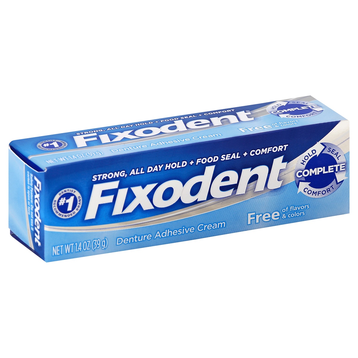 slide 1 of 1, Fixodent Denture Adhesive Cream 1.4 oz, 1.4 oz