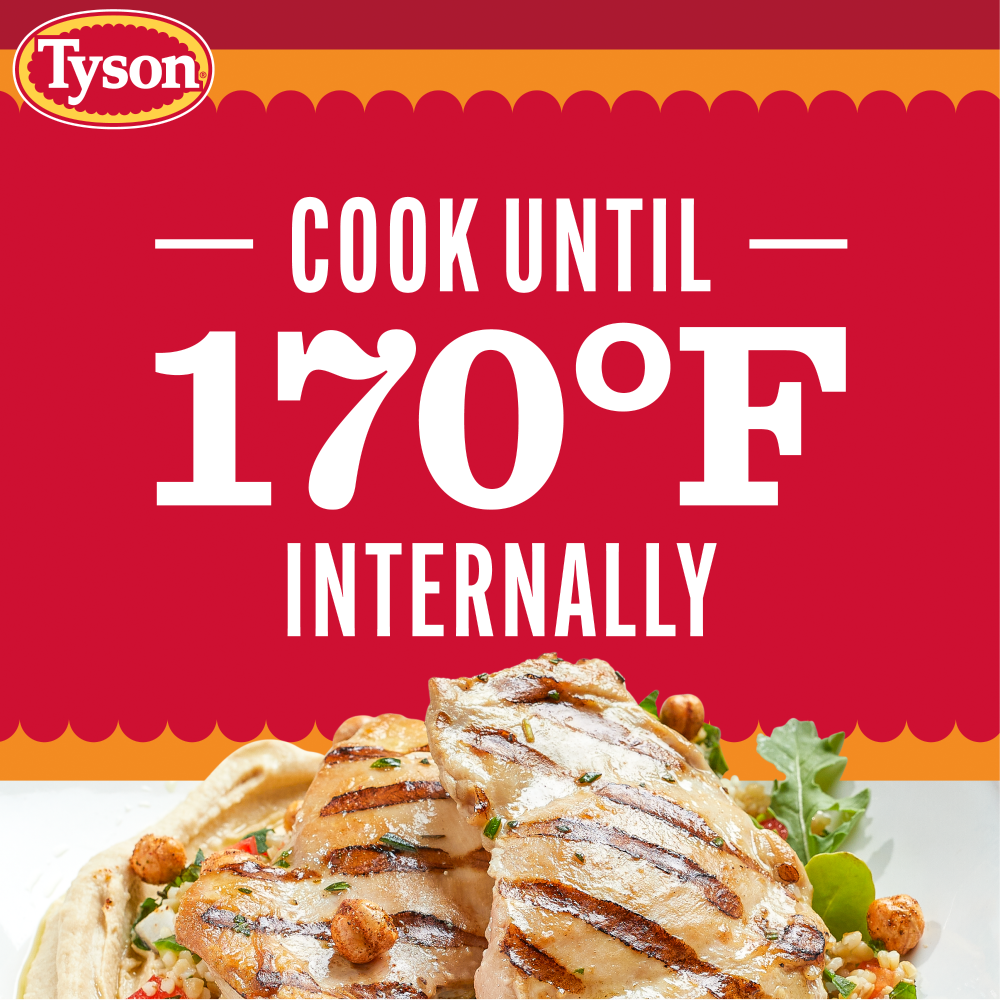 slide 6 of 6, Tyson All Natural Fresh Boneless Skinless Chicken Thighs, per lb