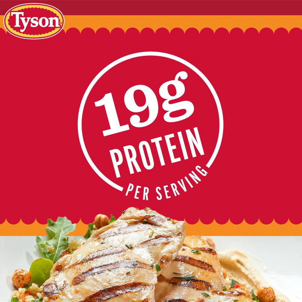 slide 2 of 6, Tyson All Natural Fresh Boneless Skinless Chicken Thighs, per lb