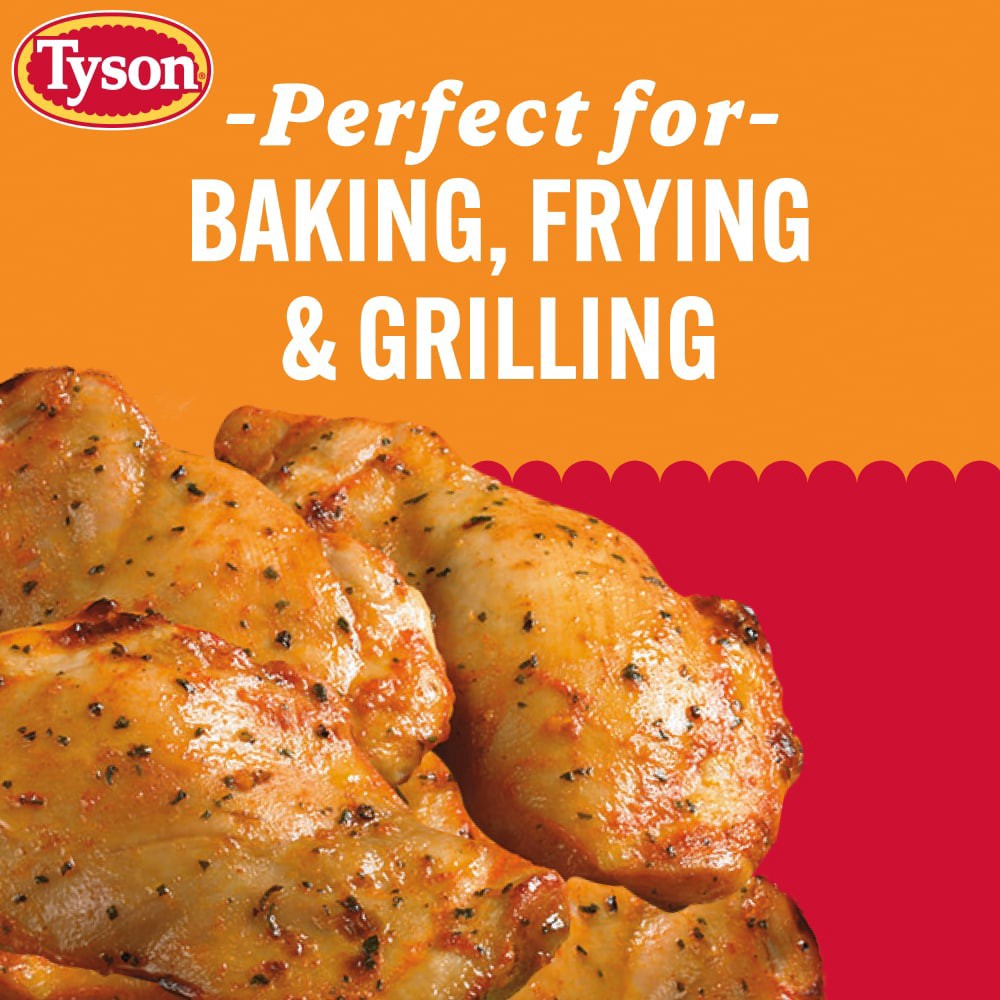 slide 4 of 6, Tyson All Natural Fresh Boneless Skinless Chicken Thighs, per lb