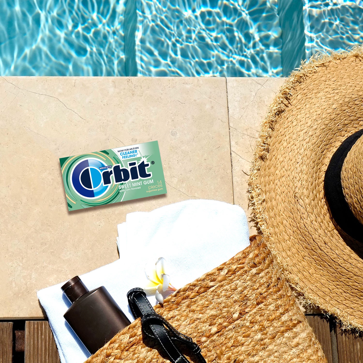 slide 8 of 8, ORBIT Sweet Mint Sugarfree Gum, 12 packs, 12 ct