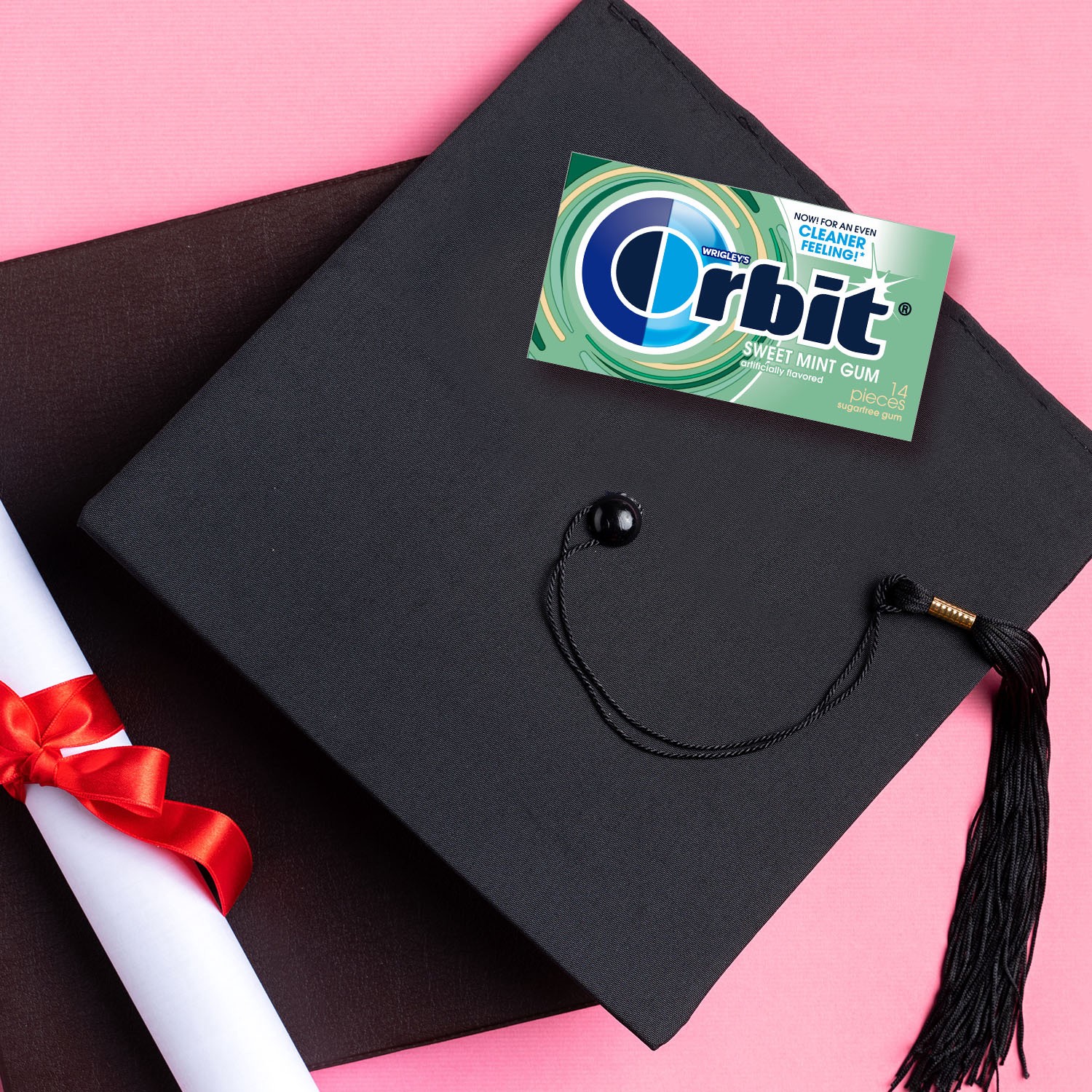 slide 4 of 8, ORBIT Sweet Mint Sugarfree Gum, 12 packs, 12 ct