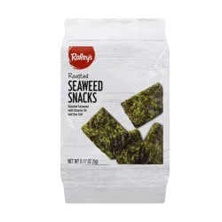 Raley's Seaweed Snacks, Sea Salt, Roasted 0.17 oz
