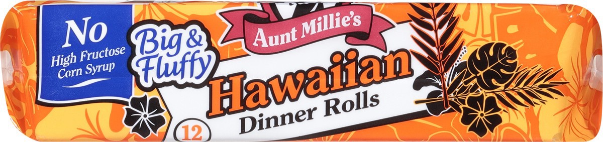 slide 5 of 9, Aunt Millie's Big & Fluffy Hawaiian Dinner Rolls 12 ct, 17 oz