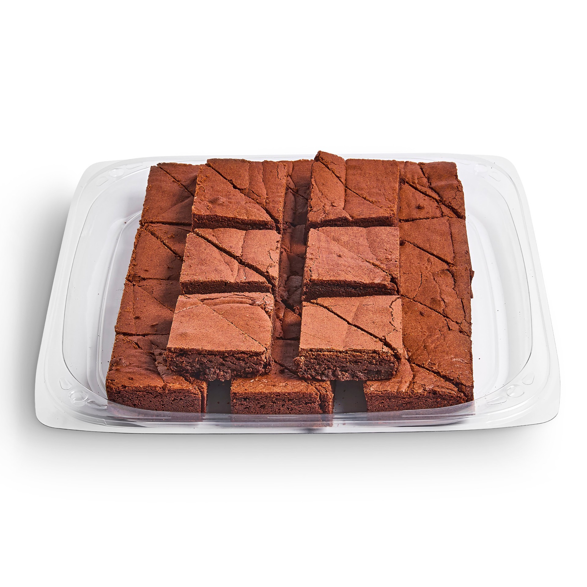 slide 1 of 1, H-E-B Gourmet Brownie Party Tray, Uniced, 36 ct