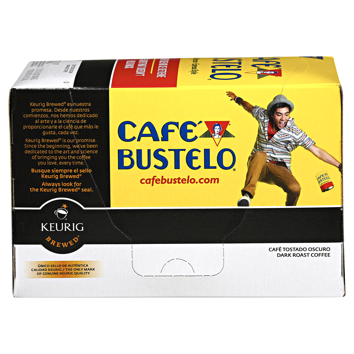 slide 4 of 6, Café Bustelo Coffee Dark Roast Espresso Style K-Cups, 12 ct
