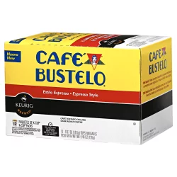 Café Bustelo Coffee Dark Roast Espresso Style K-Cups