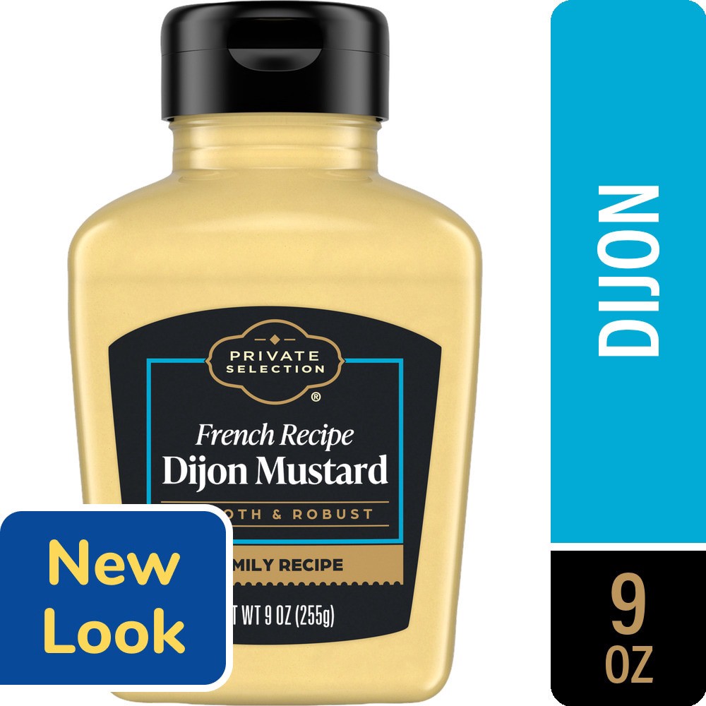 slide 1 of 5, Private Selection French Dijon Mustard, 9 oz