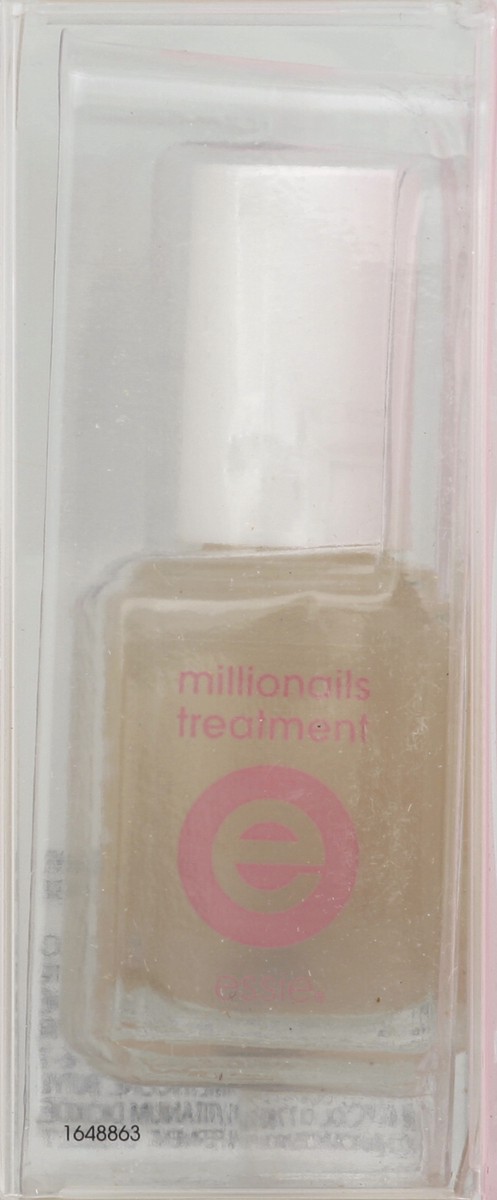 slide 4 of 5, essie Millionails Fiber Shield + Iron Strength Treatment, 0.46 fl oz