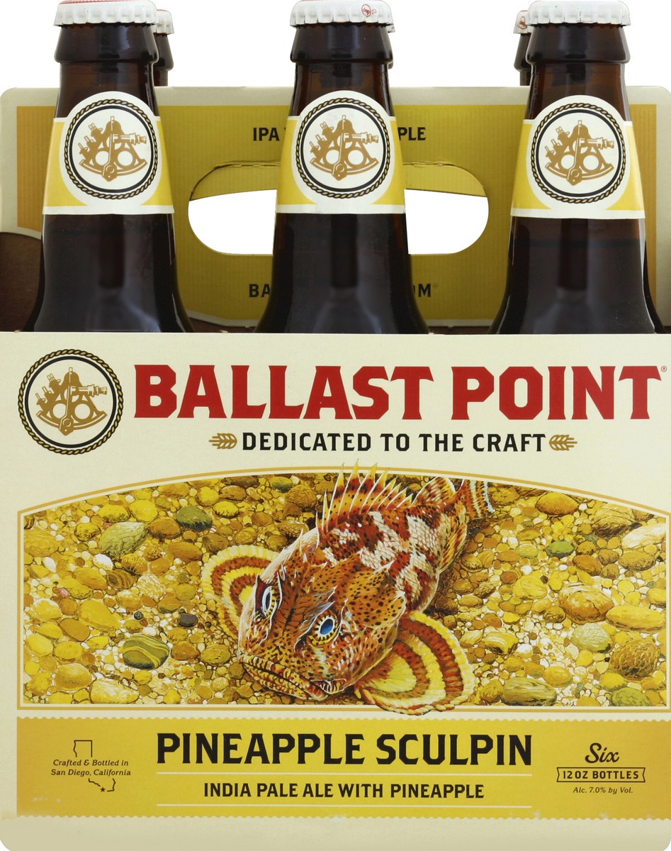 slide 1 of 5, Ballast Point Beer 6 ea, 6 ct; 12 fl oz