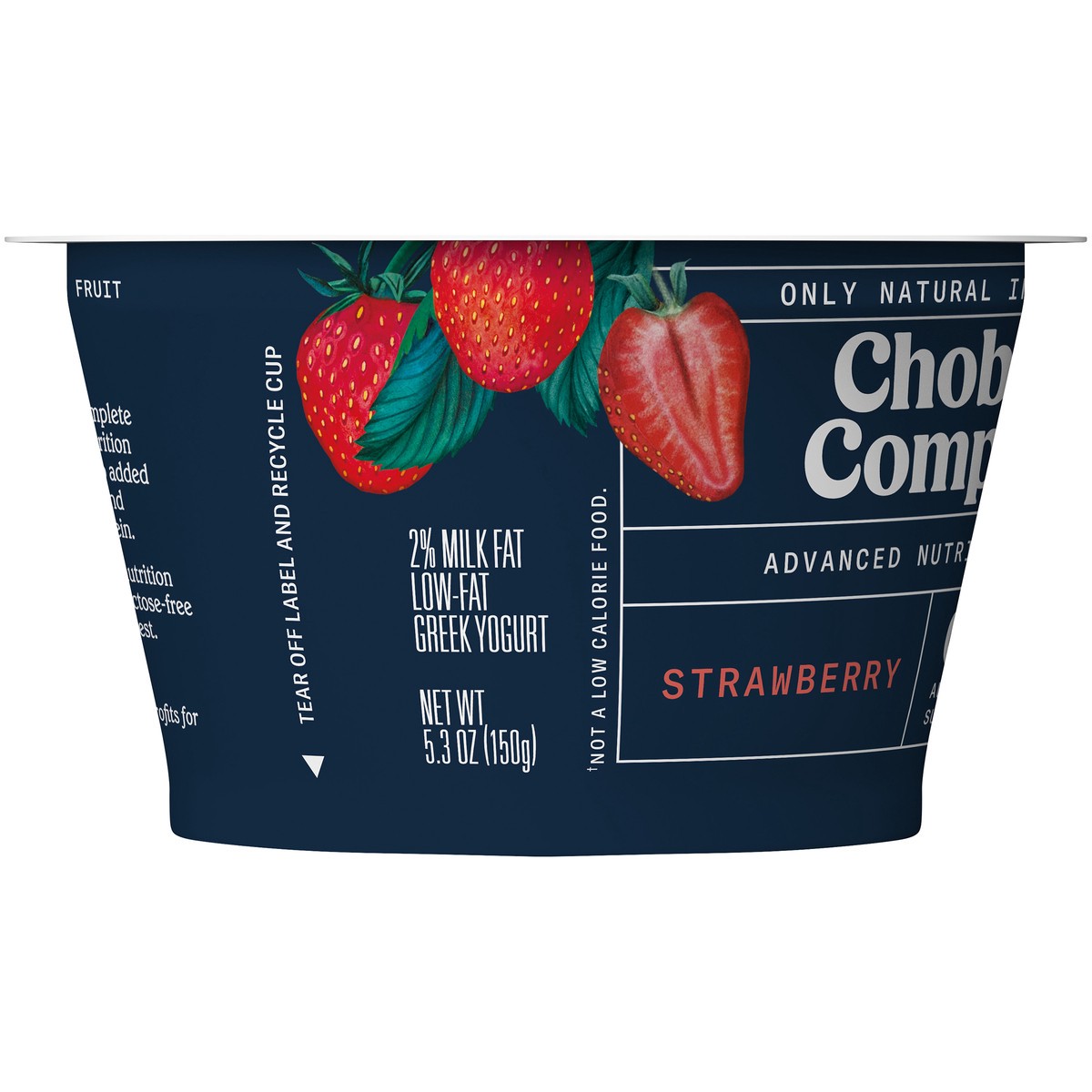 slide 7 of 12, Chobani Complete Greek Yogurt Strawberry 5.3oz, 5.3 oz