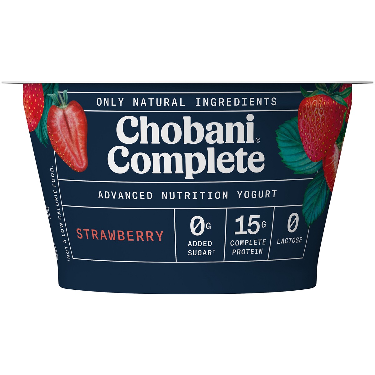 slide 3 of 12, Chobani Complete Greek Yogurt Strawberry 5.3oz, 5.3 oz