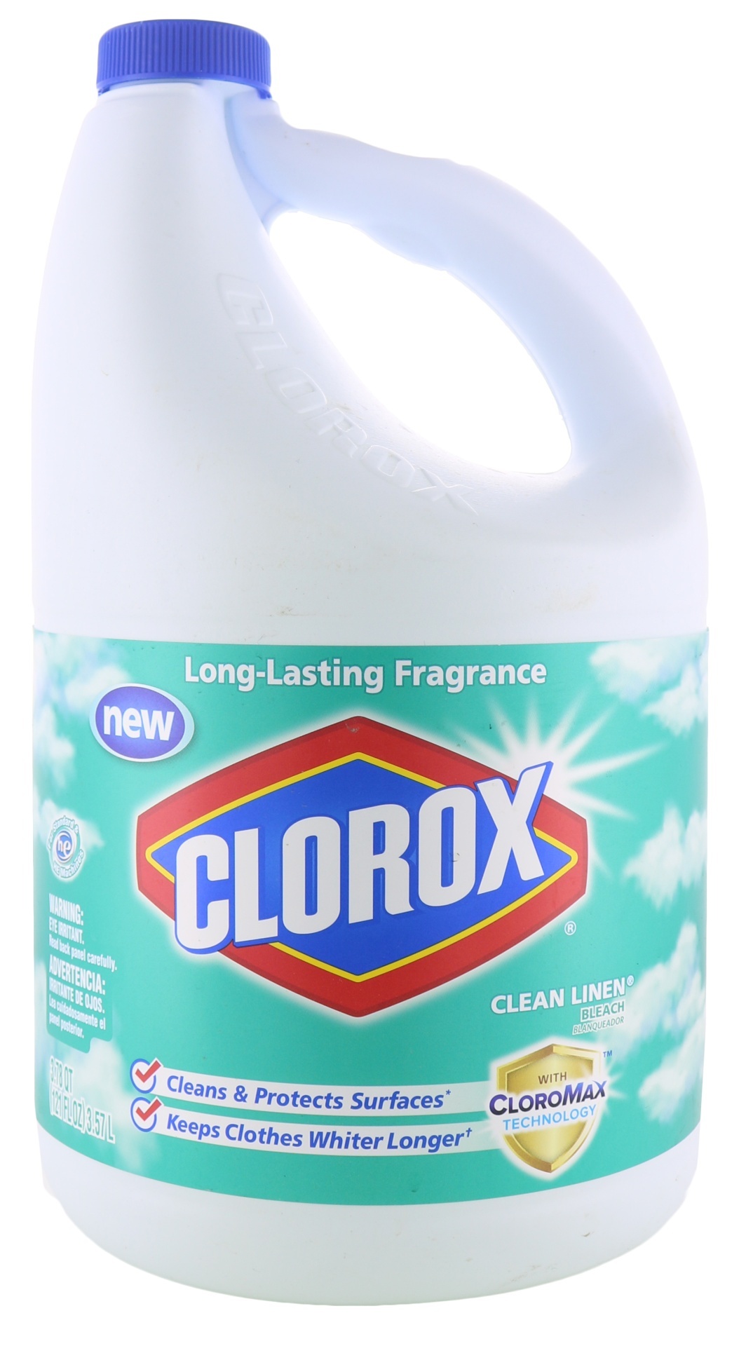 slide 1 of 1, Clorox Bleach, Clean Linen Scent, 121 oz