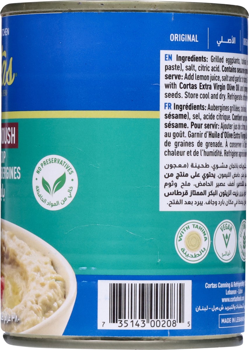slide 4 of 9, Cortas Baba Ghanoush Original Eggplant Dip - 13.5 oz, 13.5 oz