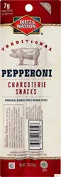 Dietz & Watson Traditional Pepperoni Charcuterie Snacks