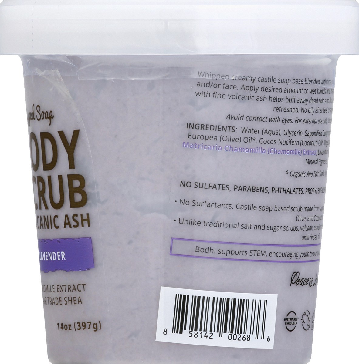 slide 7 of 7, Bodhi Body Scrub 14 oz, 14 oz