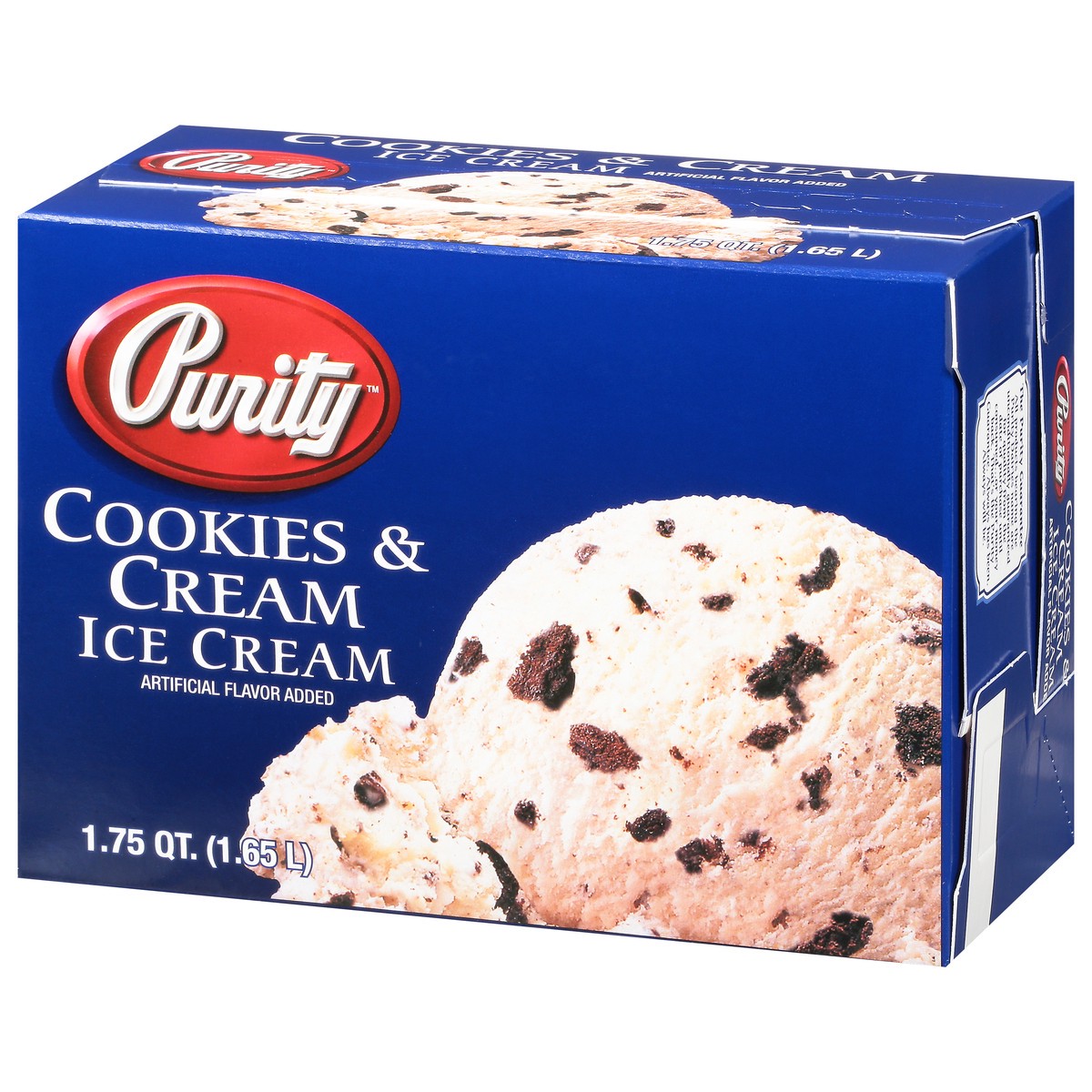 slide 3 of 10, Purity Cookies & Cream Ice Cream 1.75 qt Box, 1.75 qt