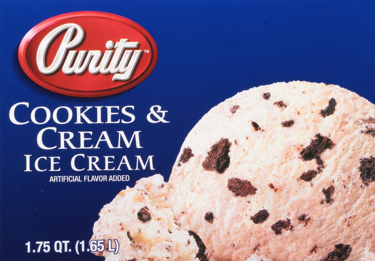 slide 9 of 10, Purity Cookies & Cream Ice Cream 1.75 qt Box, 1.75 qt