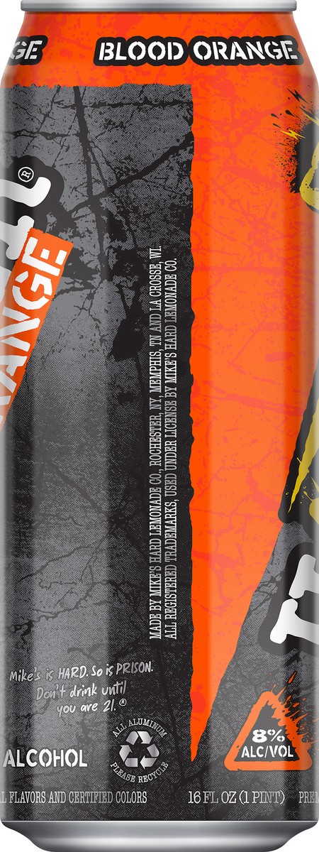 slide 5 of 7, Mike's Harder Blood Orange Malt Beverage 16 oz, 16 oz