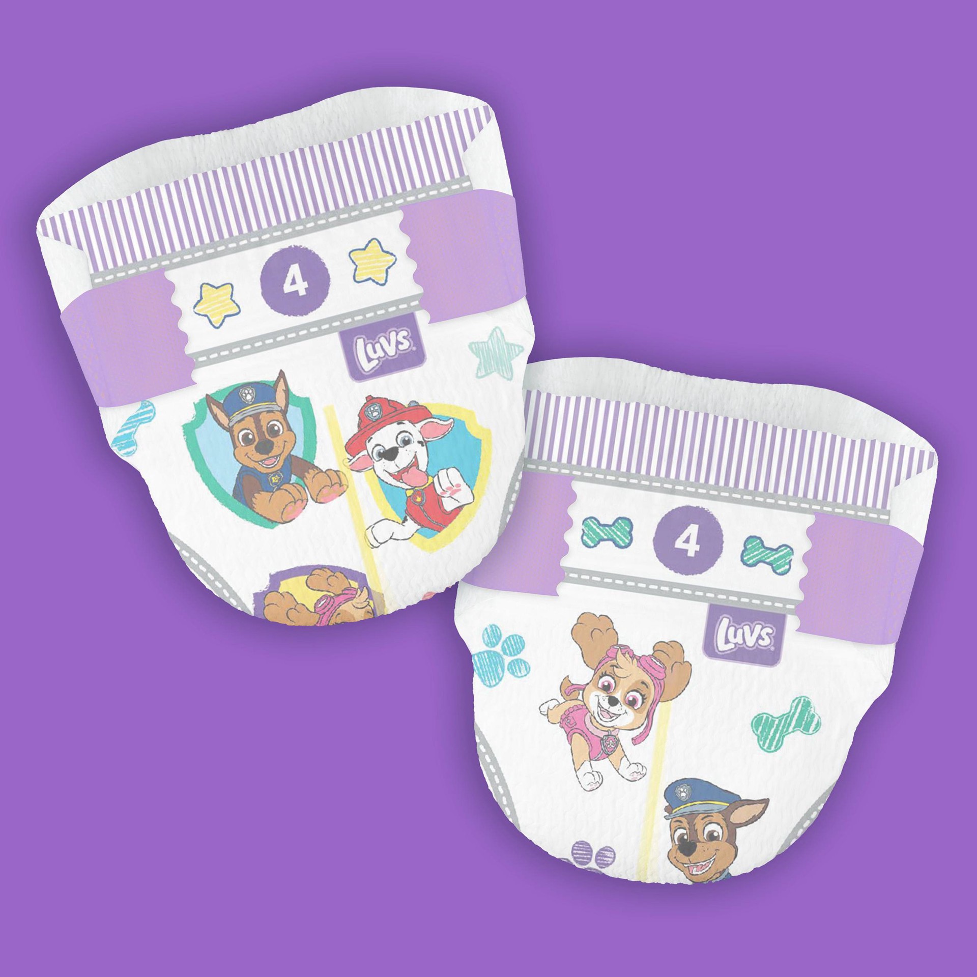 slide 7 of 13, Luvs Diapers Size 2 108 Count, 108 ct