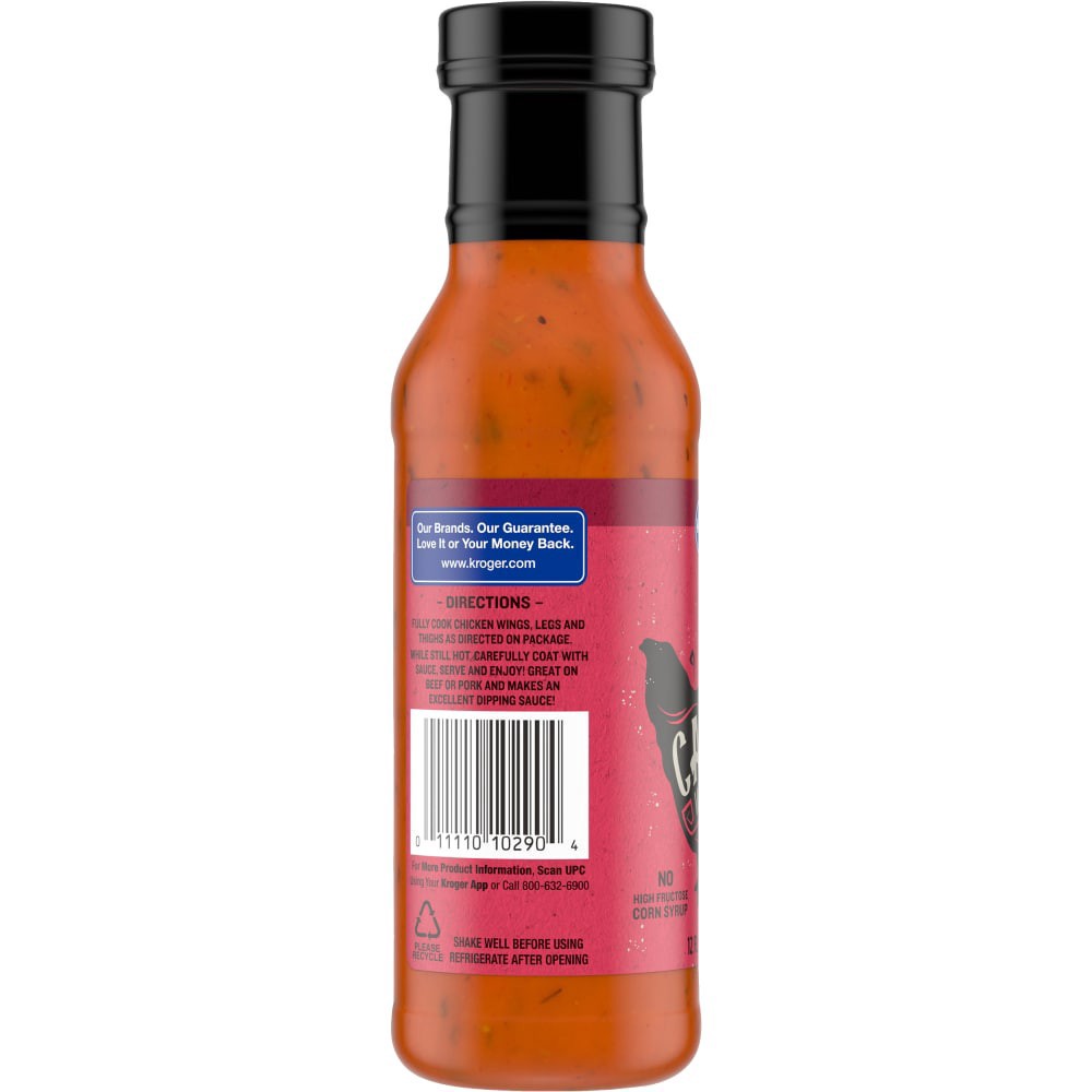 slide 4 of 4, Kroger Cajun Wing Sauce, 12 fl oz