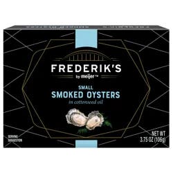 Frederiks By Meijer Oysters Smoked Petite 3.7 Oz