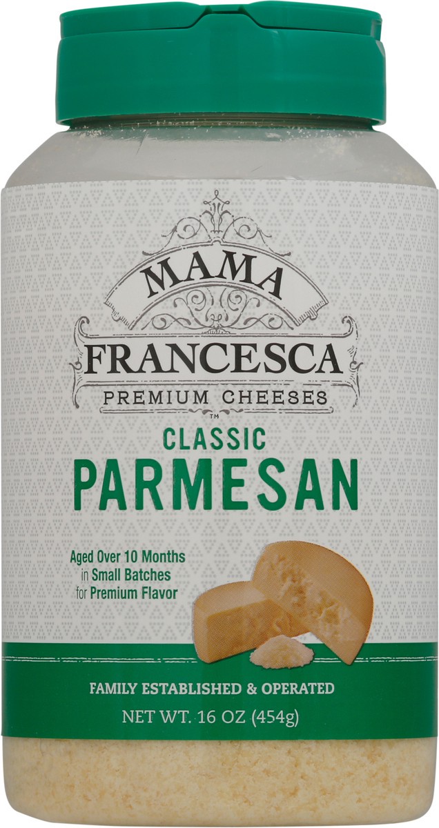 slide 3 of 12, Mama Francesca Premium Classic Parmesan Cheeses 16 oz, 16 oz